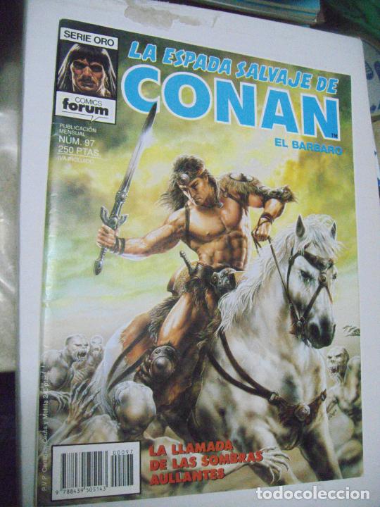 C&oacute;mics: LA ESPADA SALVAJE DE CONAN -VARIOS N&Uacute;MEROS - ED. FORUM - Foto 122