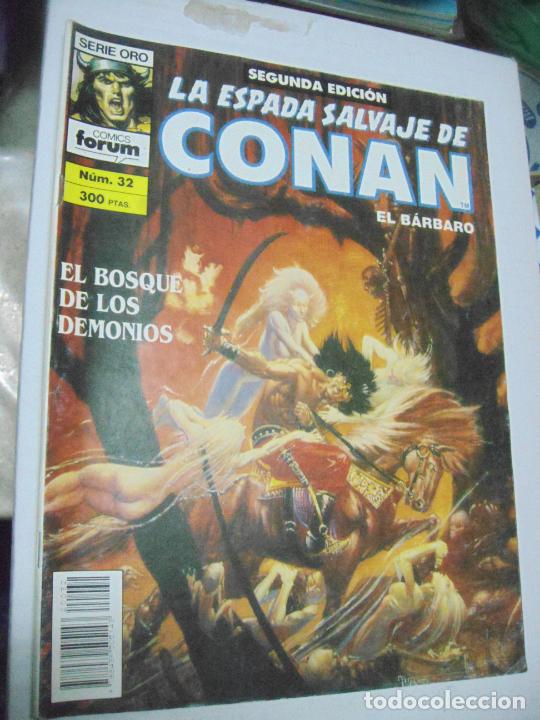 C&oacute;mics: LA ESPADA SALVAJE DE CONAN -VARIOS N&Uacute;MEROS - ED. FORUM - Foto 126