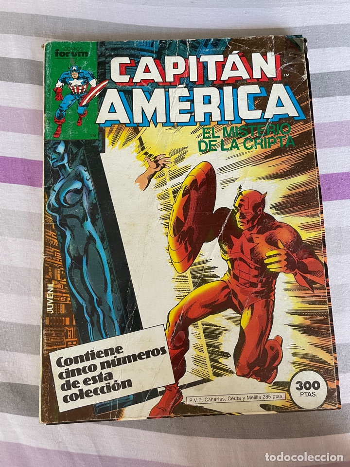 C&oacute;mics: Capit&aacute;n Am&eacute;rica (nums.7-10) - Foto 1