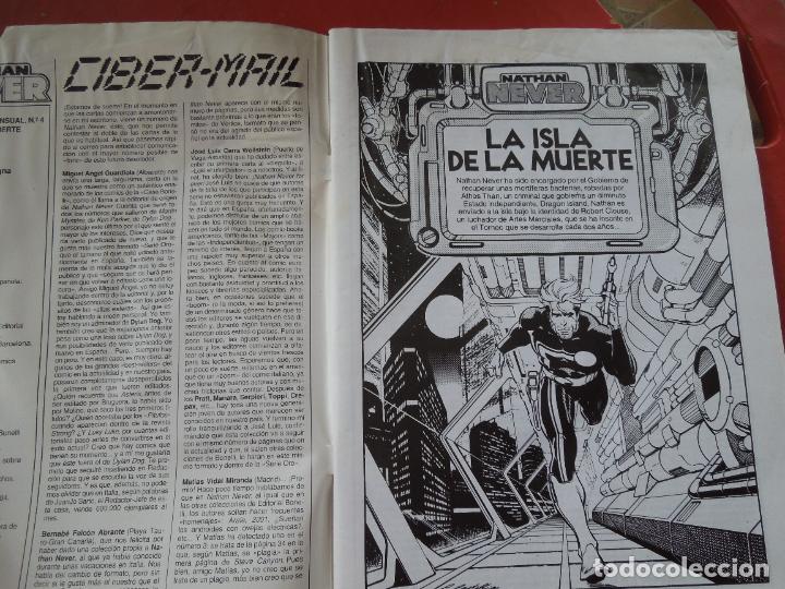 C&oacute;mics: NATHAN NEVER - LA ISLA DE LA MUERTE - COMICS FORUM -SERIE ORO - N&ordm; 4 - 1992. - Foto 2