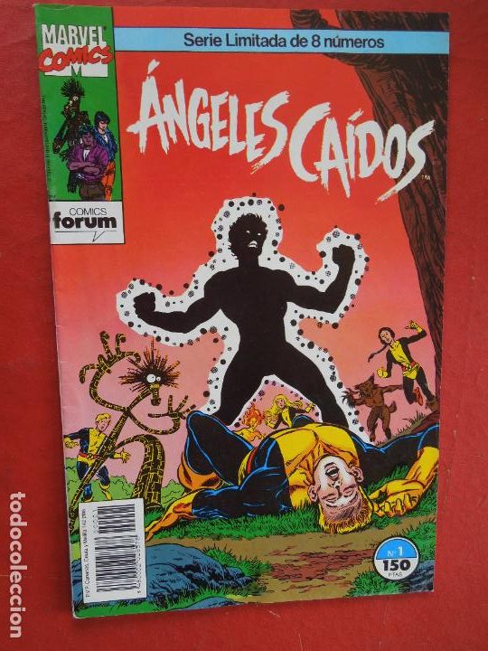 C&oacute;mics: &Aacute;NGELES CA&Iacute;DOS - MARVEL COMICS - N&ordm; 1 DE 8 - FORUM 1991. - Foto 1