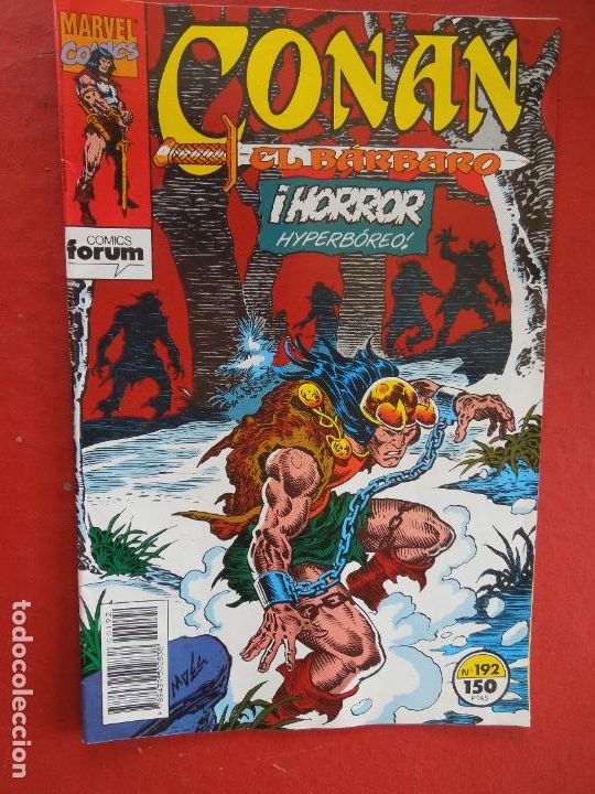 C&oacute;mics: CONAN EL BARBARO - MARVEL/FORUM - &iexcl;HORROR HYPERB&Oacute;REO!- N&ordm; 192 - 1993. - Foto 1