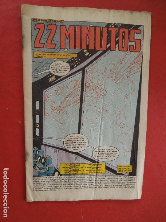 C&oacute;mics: NTH MAN THEULTIMATE NINJA - STAN LEE - N&ordm; 10 - MARVEL/FORUM 1992. - Foto 1