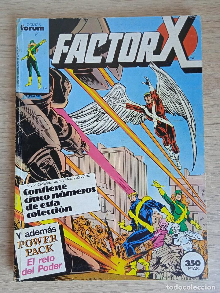 C&oacute;mics: FACTOR X 1-2-3-4-5 VOL 1 EN UN TOMO FORUM - Foto 1