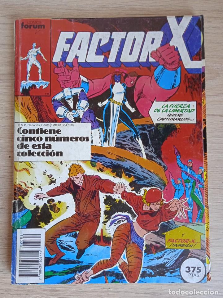 C&oacute;mics: FACTOR X 6-7-8-9-10 VOL 1 EN UN TOMO FORUM - Foto 1
