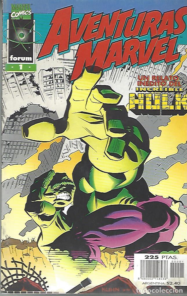 C&oacute;mics: AVENTURAS MARVEL N&ordm; 1 - BUEN ESTADO - Foto 1