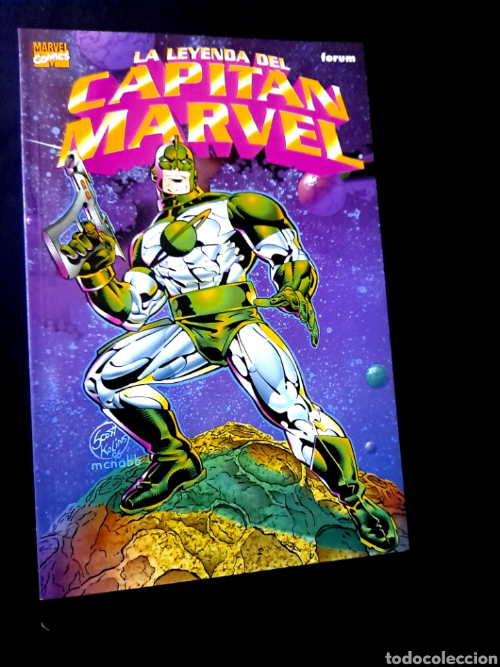 Comics: EXCELENTE ESTADO LA LEYENDA DEL CAPITAN MARVEL FORUM TAPA BLANDA