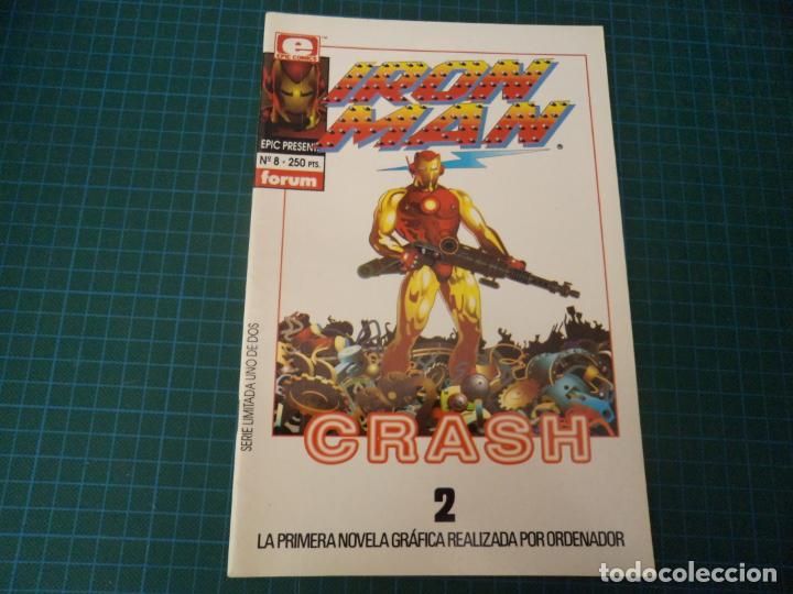 C&oacute;mics: Iron Man. Crash. N&deg;8. Forum. - Foto 1
