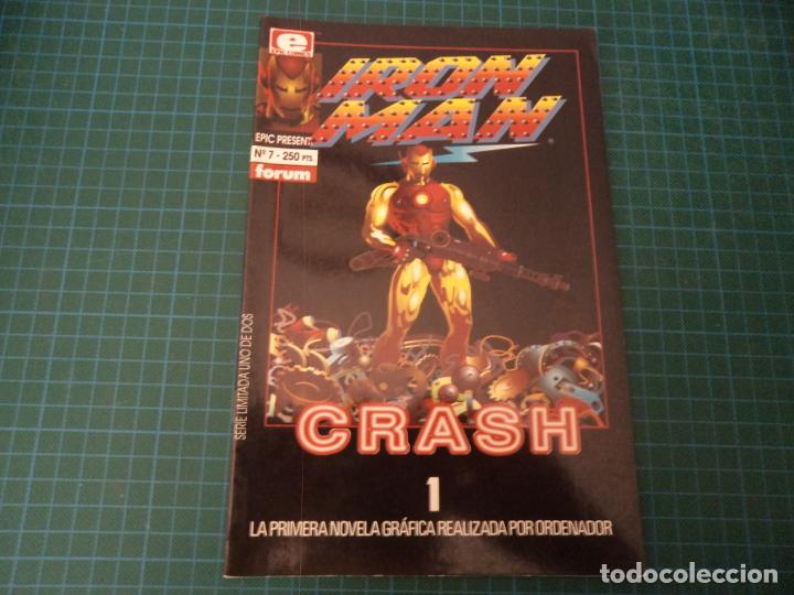 C&oacute;mics: Iron Man. Crash. N&deg;1. Forum. - Foto 1