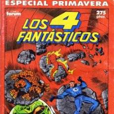 Cómics: 4 FANTASTICOS ESPECIAL PRIMAVERA 1990 (CONTIENE POSTER) FORUM