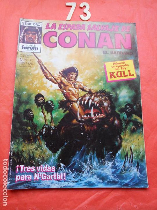 C&oacute;mics: LA ESPADA SALVAJE DE CONAN FORUM N&ordm; 73 - Foto 1