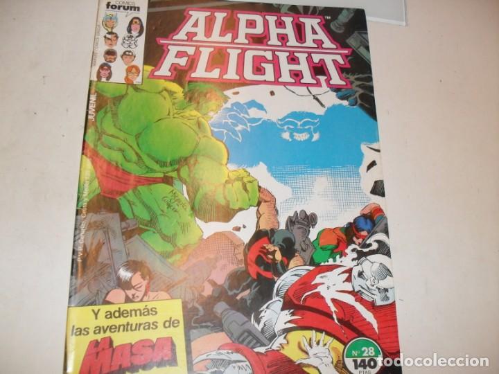 C&oacute;mics: ALPHA FLIGHT(Y HULK) N&ordm; 28.(DE 61).FORUM COMICS,A&Ntilde;O 1985.DE KIOSKO. - Foto 1