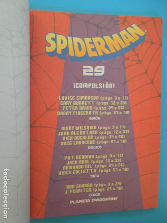 C&oacute;mics: SPIDERMAN N&ordm; 29- EL ENEMIGO INTERIOR - MARVEL COMICS - PLANETA -2002 - Foto 2