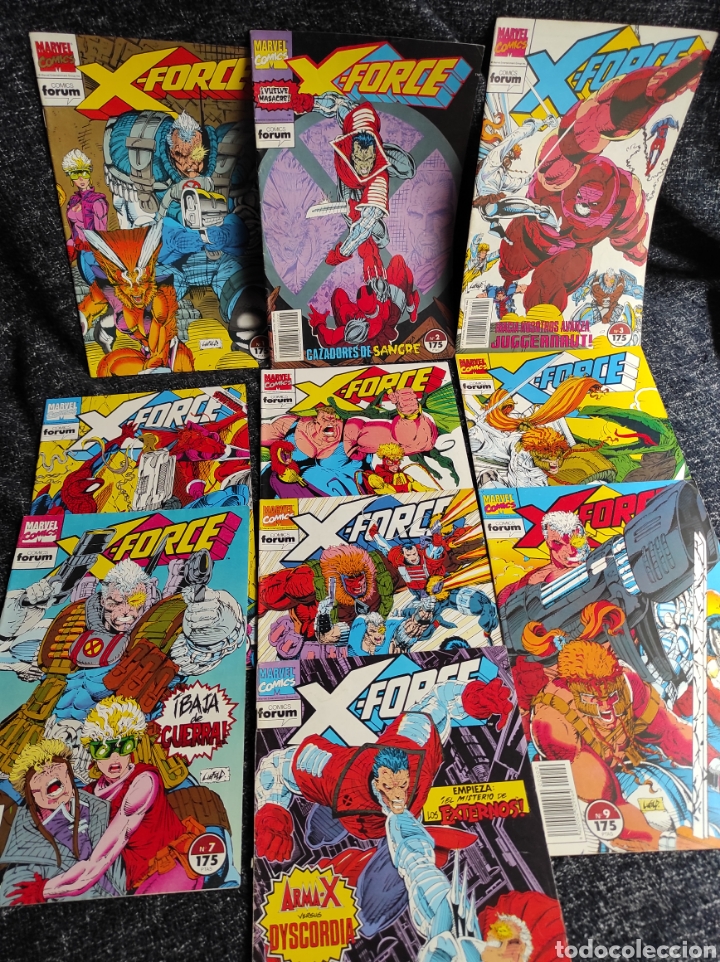 C&oacute;mics: X FORCE VOL I - LOTE 10 EJEMPLARES N&ordm; 1 AL 10 - Foto 1
