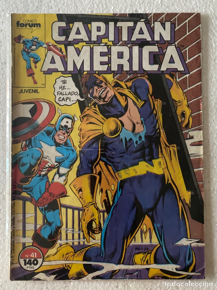 C&oacute;mics: CAPIT&Aacute;N AM&Eacute;RICA #41 Vol1 FORUM 1&ordf; edici&oacute;n - Foto 1