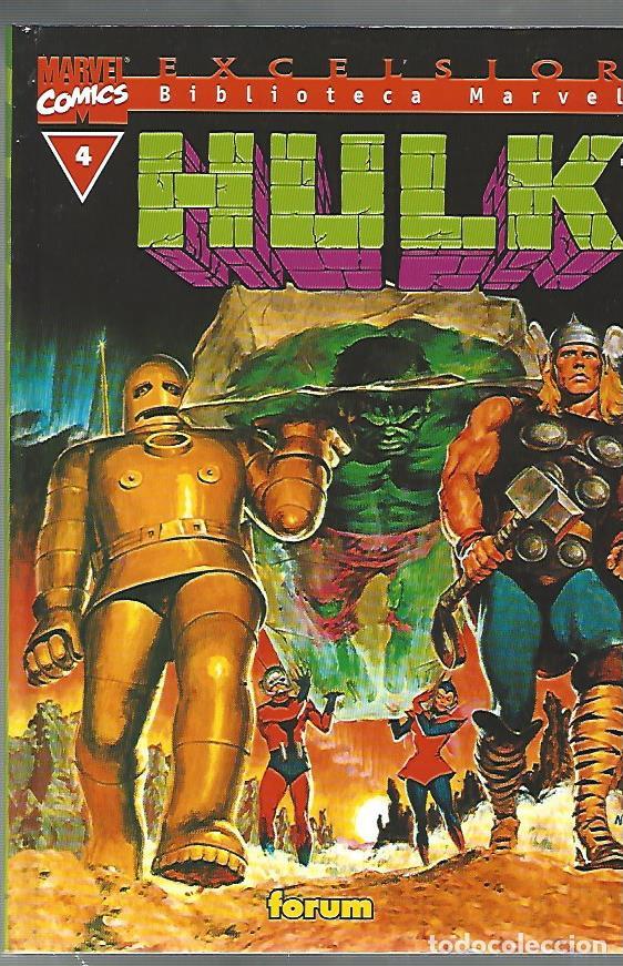 C&oacute;mics: HULK - TOMO N&ordm; 4 - BIBLIOTECA MARVEL EXCELSIOR - EXCELENTE ESTADO !! - Foto 1