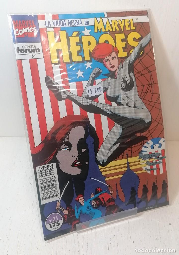C&oacute;mics: Comic: &rdquo;La viuda negra en marvel heroes&rdquo; n&ordm; 71 edit FORUM - Foto 1
