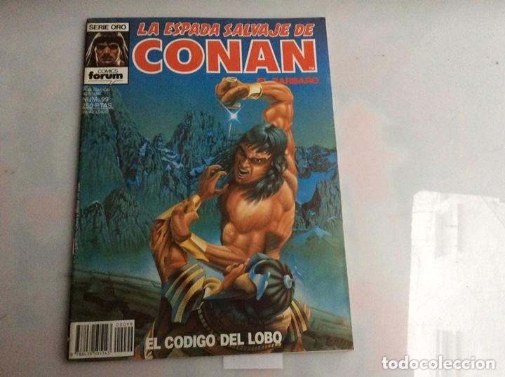 C&oacute;mics: LA ESPADA SALVAJE DE CONAN N&ordm; 99 - 1&ordf; - PRIMERA EDICION - Foto 1