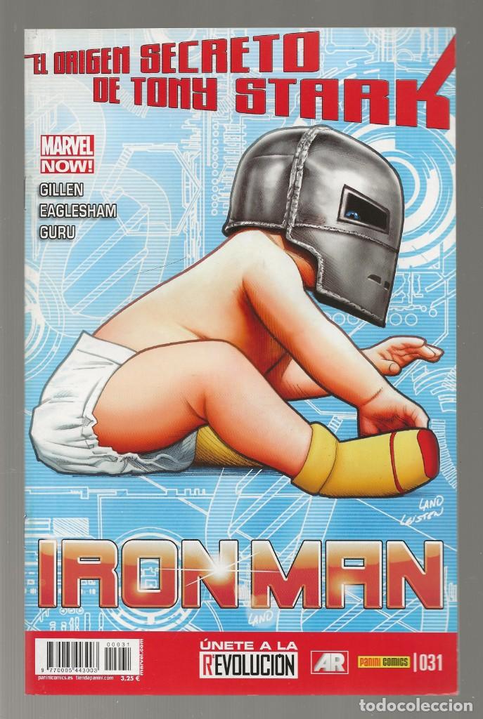 C&oacute;mics: IRON MAN N&ordm; 31 - PANINI 2013 EXCELENTE ESTADO - Foto 1
