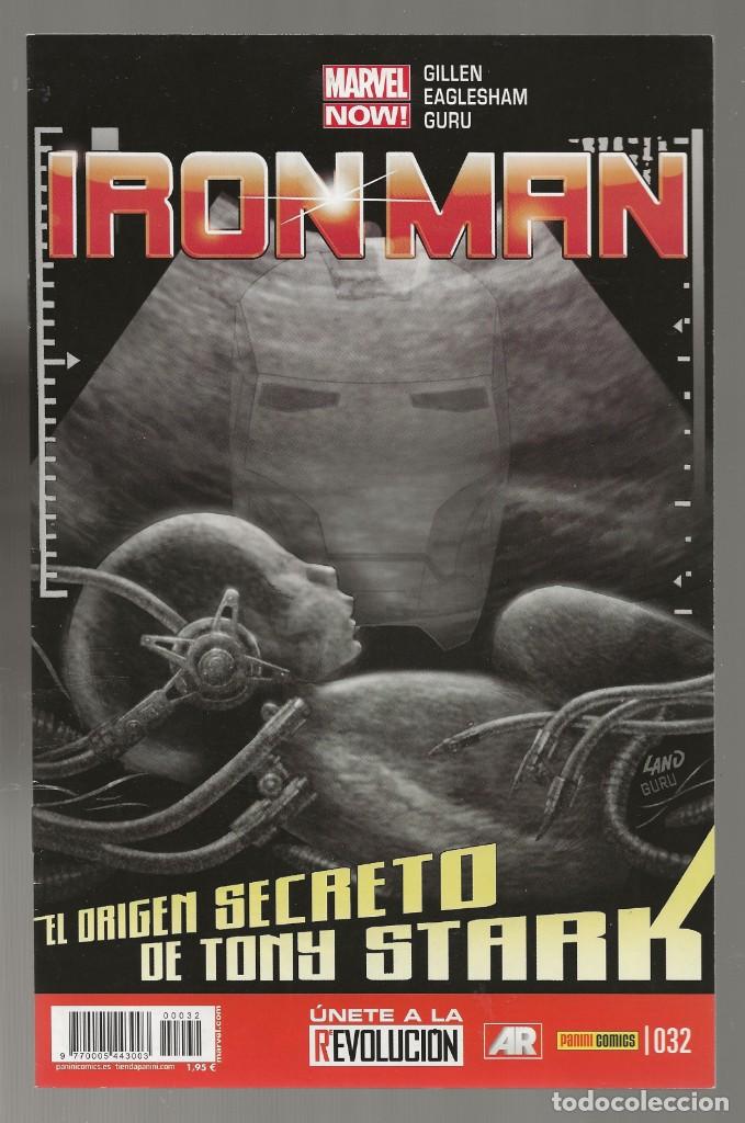 C&oacute;mics: IRON MAN N&ordm; 32 - PANINI 2013 EXCELENTE ESTADO - Foto 1
