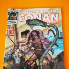 Cómics: LA ESPADA SALVAJE DE CONAN. Nº 127 . PRIMERA EDICION. FORUM. BUEN ESTADO.