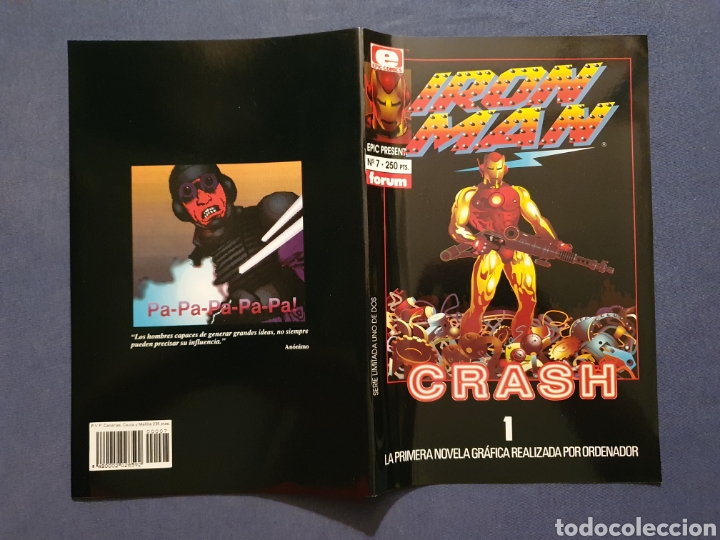 C&oacute;mics: EPIC PRESENTS VOL. 1 # 7 (FORUM) - IRON MAN : CRASH - 1 DE 2 - Foto 2