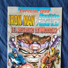 Fumetti: IRON MAN Y CAPITÁN AMÉRICA, ESPECIAL 99. EL REGRESO DE MODOK. Lote 353844473