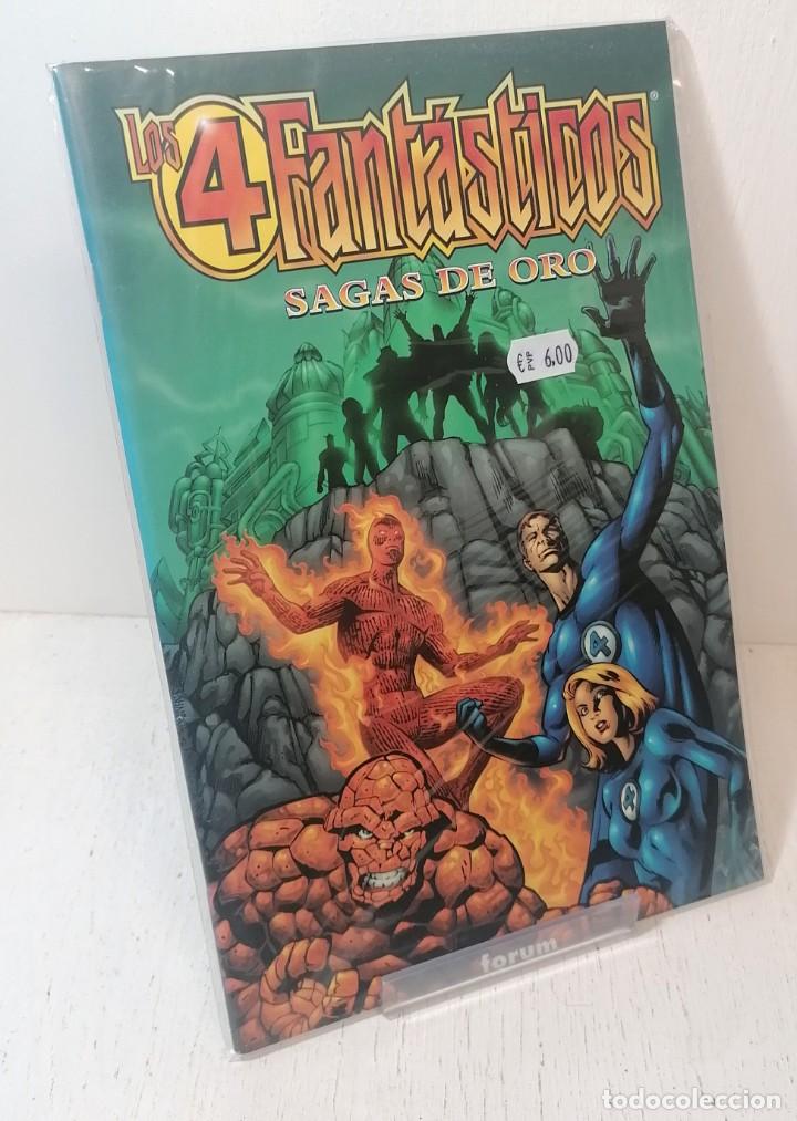 C&oacute;mics: Comic: &rdquo;Los 4 fant&aacute;sticos sagas de oro&rdquo; edit. forum - Foto 1