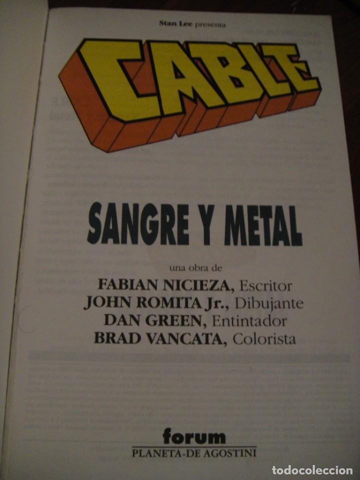C&oacute;mics: cable , coleccion one / shot n&ordm; 3 - salon del comic 1993 - Foto 3