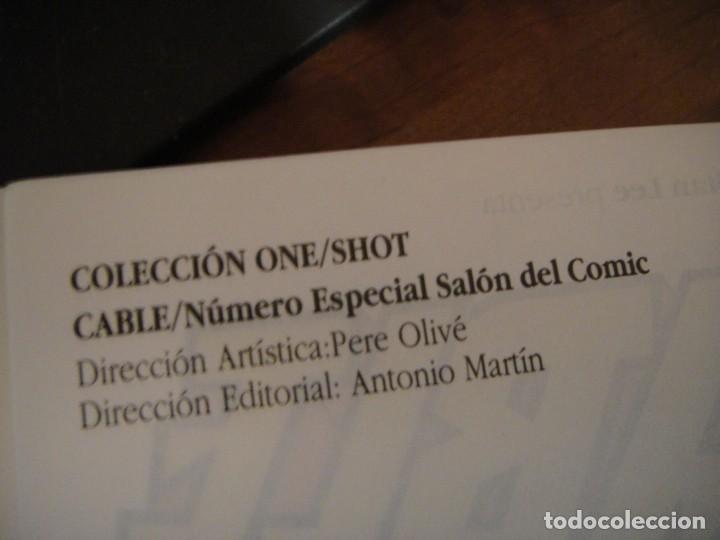 C&oacute;mics: cable , coleccion one / shot n&ordm; 3 - salon del comic 1993 - Foto 4