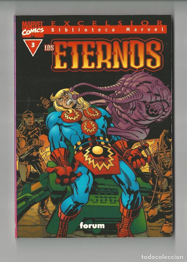 C&oacute;mics: Planeta. Biblioteca marvel. Los eternos. 3. - Foto 1