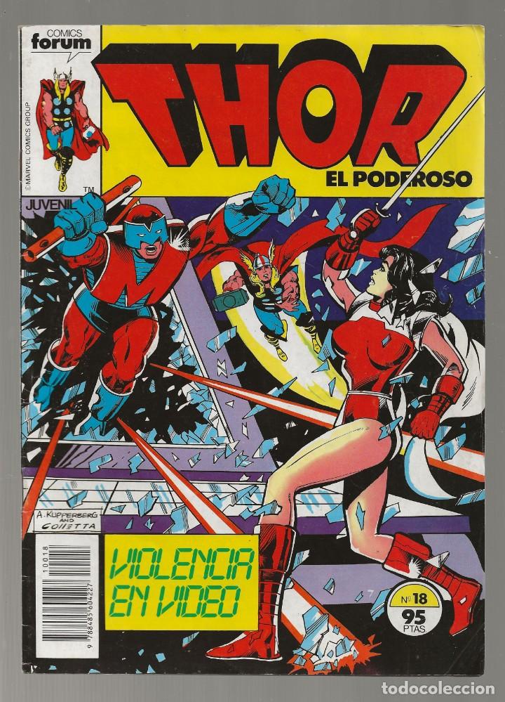 C&oacute;mics: THOR EL PODEROSO VOL. 1 - N&ordm; 18 - FORUM 1983 - Foto 1