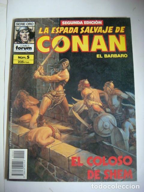 C&oacute;mics: COMICS DE LA ESPADA SALVAJE DE CONAN EL BARBARO NUM-5 - Foto 1