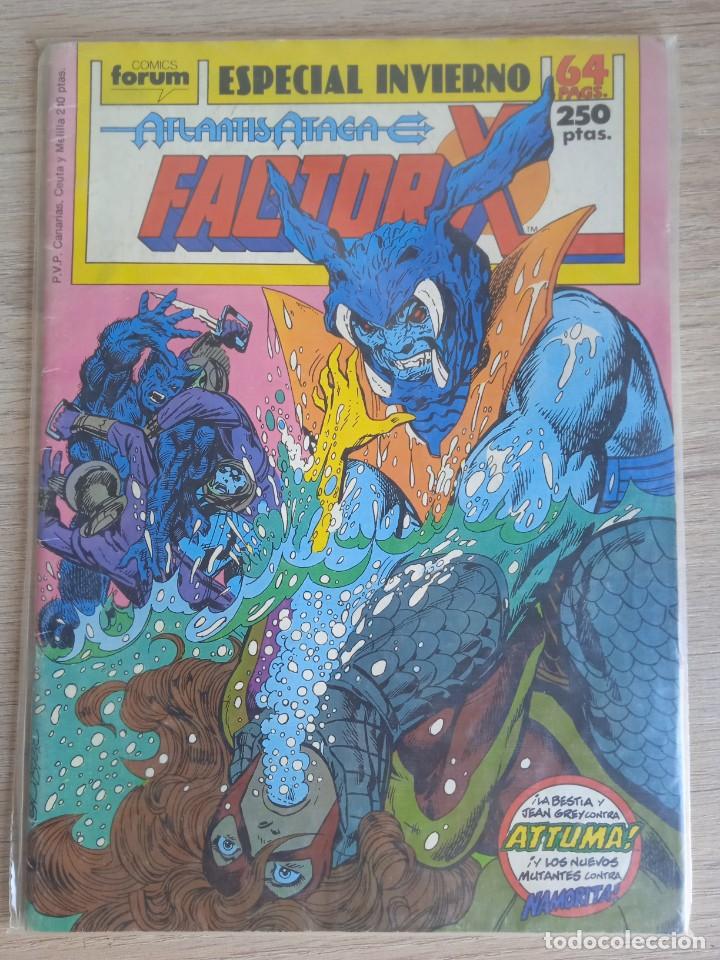 C&oacute;mics: FACTOR X ESPECIAL INVIERNO 1989 ( FORUM ) - Foto 1