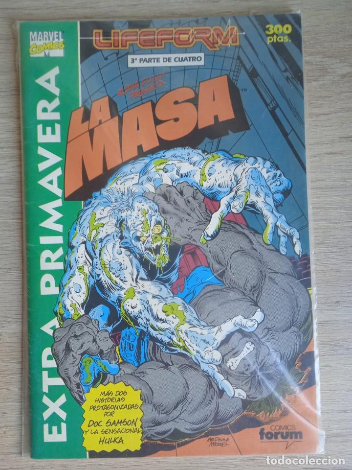 C&oacute;mics: LA MASA - LIFEFORM 3&ordf; PARTE - EXTRA PRIMAVERA 1991 - FORUM - Foto 1