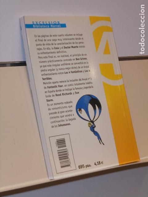 C&oacute;mics: BIBLIOTECA MARVEL EXCELSIOR LOS 4 FANTASTICOS NUMERO 4 - FORUM - Foto 2