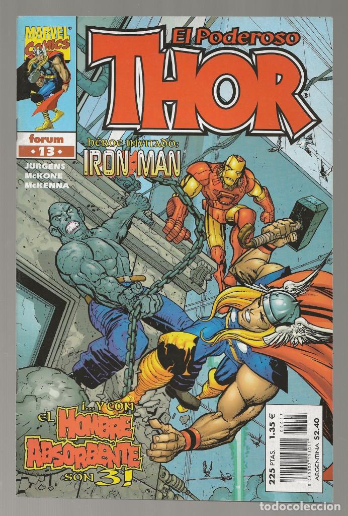 C&oacute;mics: THOR EL PODEROSO VOL. 4 - IV - N&ordm; 13 - FORUM 1999 EXCELENTE ESTADO - Foto 1