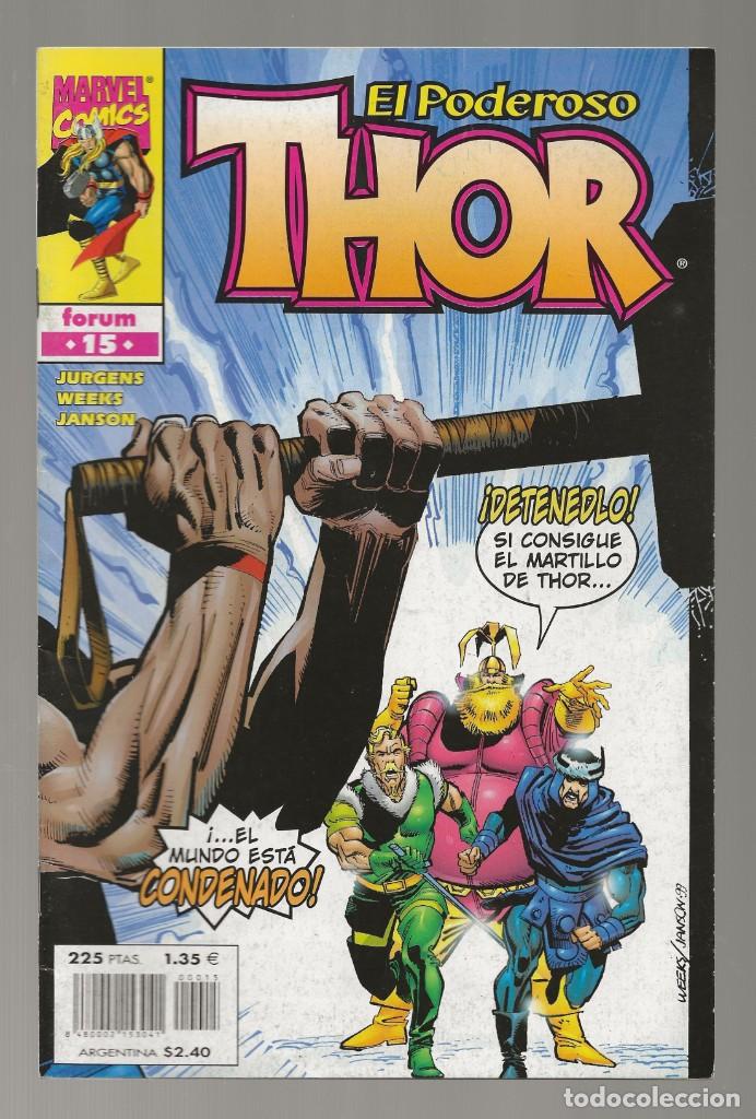 C&oacute;mics: THOR EL PODEROSO VOL. 4 - IV - N&ordm; 15 - FORUM 2000 EXCELENTE ESTADO - Foto 1