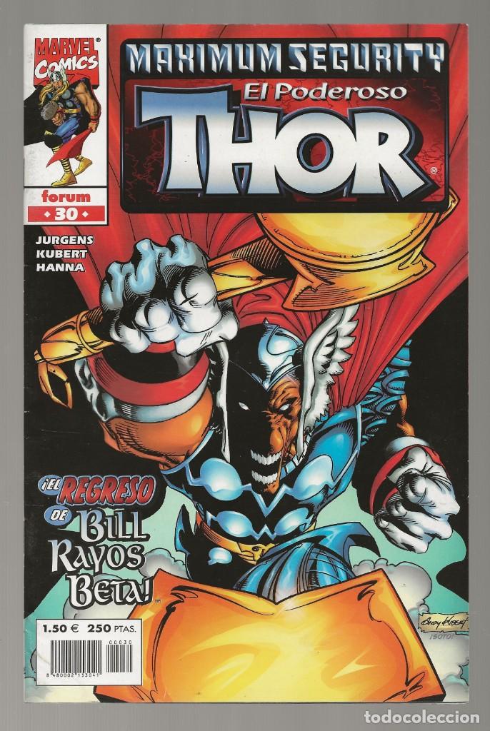 C&oacute;mics: THOR EL PODEROSO VOL. 4 - IV - N&ordm; 30 - FORUM 2001 EXCELENTE ESTADO - Foto 1