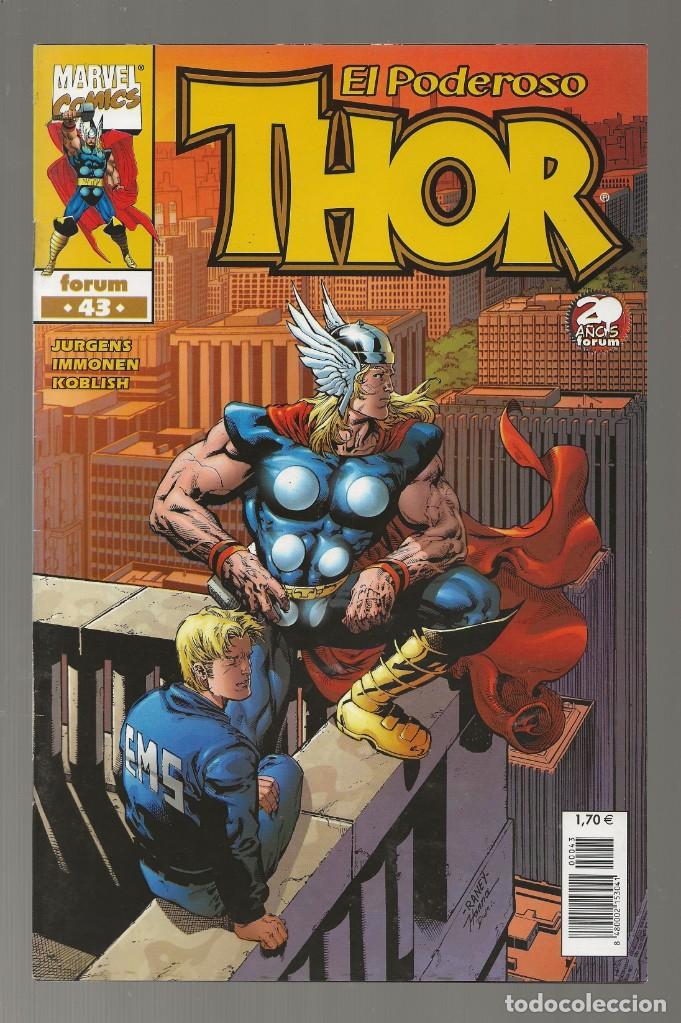C&oacute;mics: THOR EL PODEROSO VOL. 4 - IV - N&ordm; 43 - FORUM 2001 EXCELENTE ESTADO - Foto 1