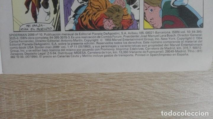 C&oacute;mics: SPIDERMAN 2099 N&ordm; 10 A.S.E.D.I.O. SERIE LIMITADA-MARVEL C&Oacute;MICS-C&Oacute;MICS FORUM-A&Ntilde;O 1994. - Foto 2