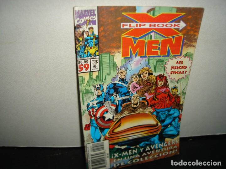 C&oacute;mics: 37- C&Oacute;MIC X MEN FLIP BOOK - NO. 59 - 1997 - Foto 1