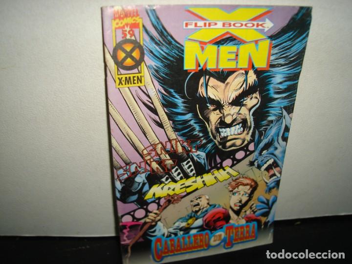C&oacute;mics: 37- C&Oacute;MIC X MEN FLIP BOOK - NO. 59 - 1997 - Foto 2