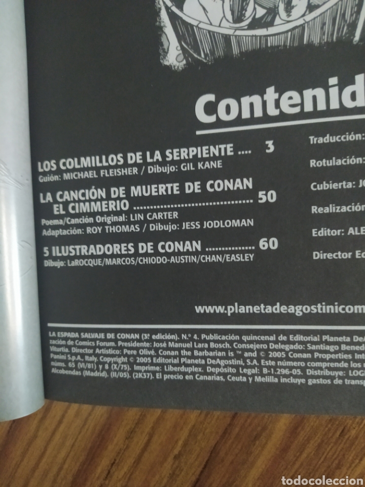 C&oacute;mics: La espada salvaje de Conan, N&deg; 4, Tercera edici&oacute;n, Forum. - Foto 2