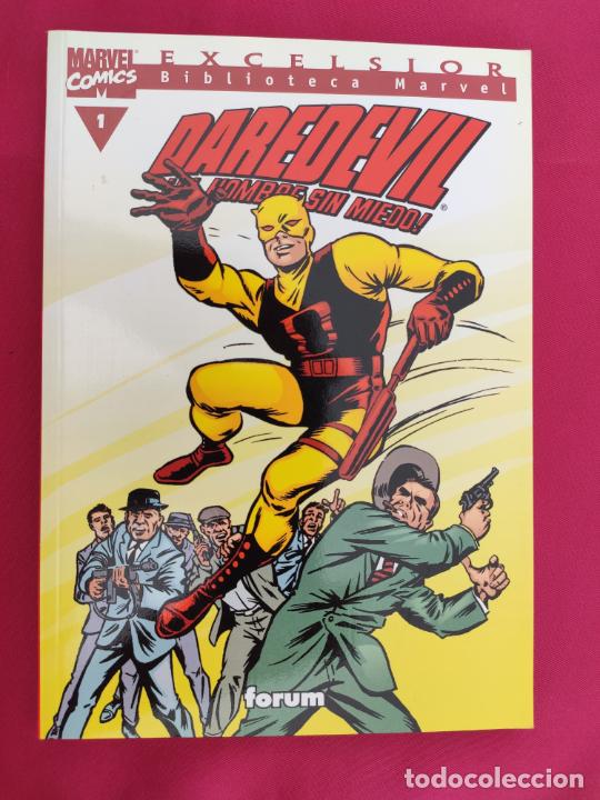 C&oacute;mics: BIBLIOTECA MARVEL. DAREDEVIL. N&ordm; 1. FORUM - Foto 1