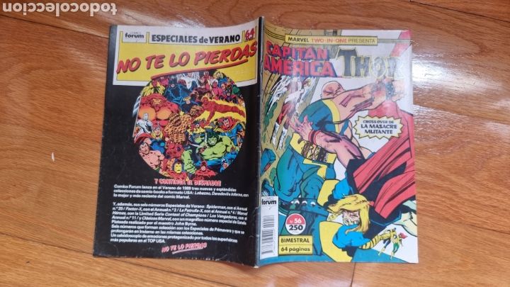 C&oacute;mics: Capit&aacute;n Am&eacute;rica - Thor (vol 1) 56 - Foto 3