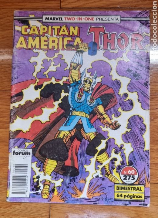 C&oacute;mics: Capit&aacute;n Am&eacute;rica - Thor (vol 1) 60 - Foto 1