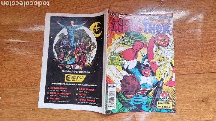 C&oacute;mics: Capit&aacute;n Am&eacute;rica - Thor (vol 1) 61 - Foto 2
