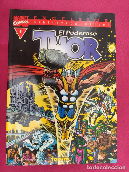 C&oacute;mics: EL PODEROSO THOR. N&ordm; 1. BIBLIOTECA MARVEL. FORUM. - Foto 1