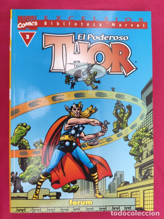 C&oacute;mics: EL PODEROSO THOR. N&ordm; 3. BIBLIOTECA MARVEL. FORUM. - Foto 1
